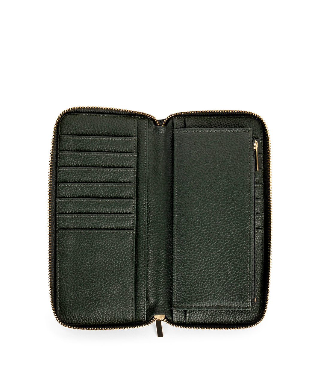 CENTRAL Vegan Wallet - Grain | Color: Rosemary - variant::rosemary