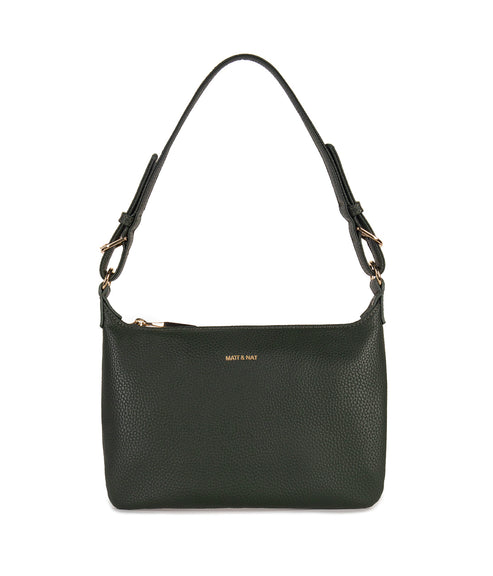 Jina Vegan Shoulder Bag - Grain | Color: Rosemary - variant::rosemary