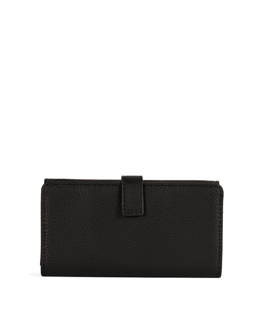 MAIRI Vegan Wallet - Grain | Color: Black - variant::black