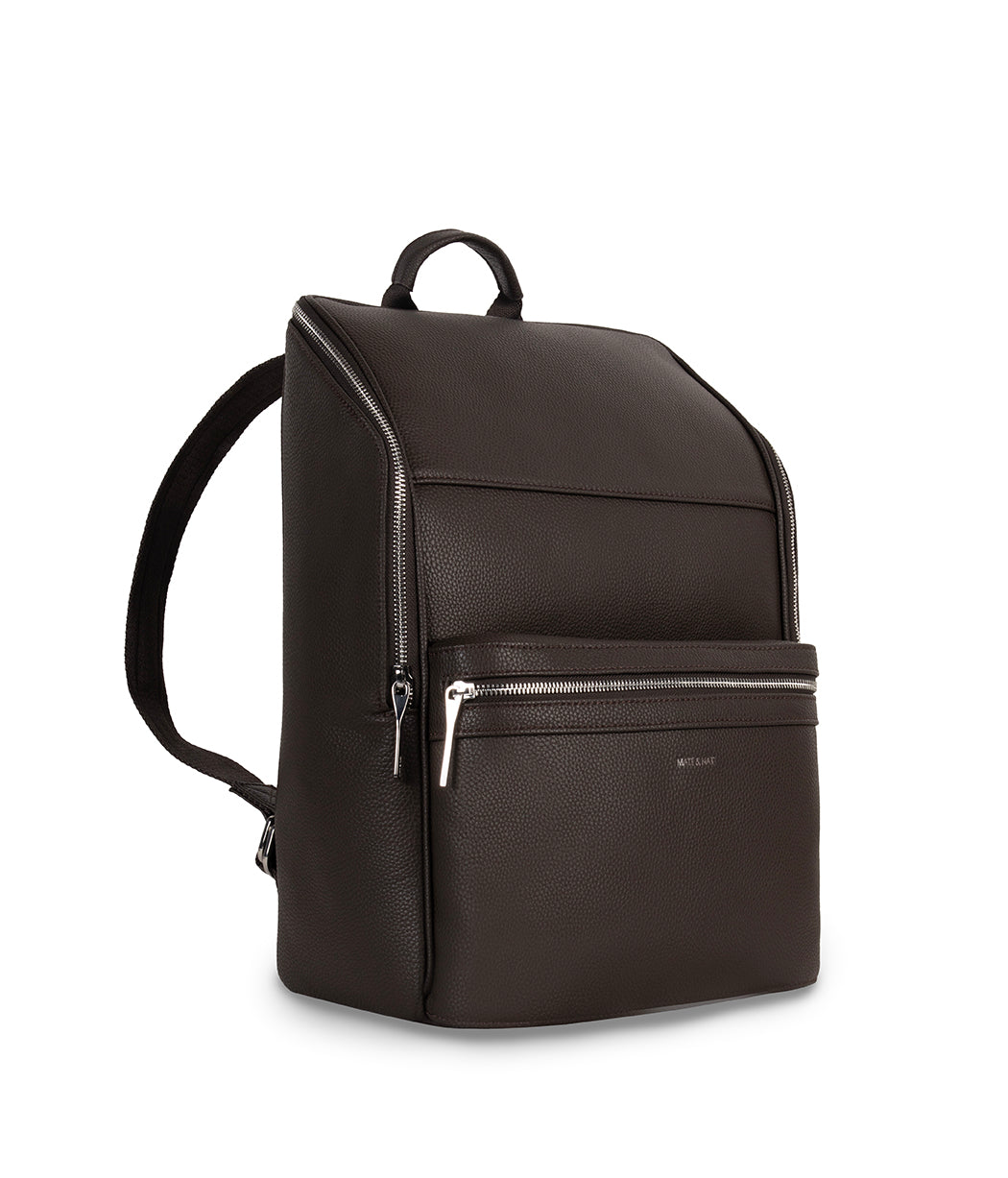 REMI Vegan Backpack – Grain | Color: Fudge - variant::fudge