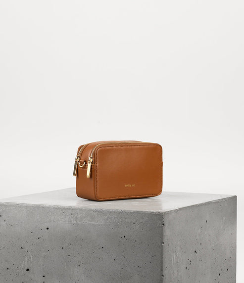 FARAH Vegan Crossbody - UPPEAL™ | Color: Nutty - variant::nutty