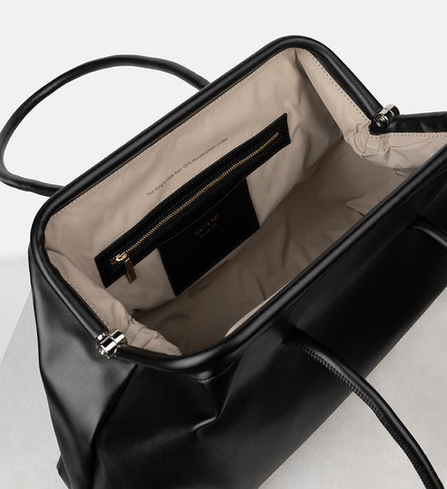 FLORENCE Vegan Satchel - UPPEAL™ | Color: Black - variant::black