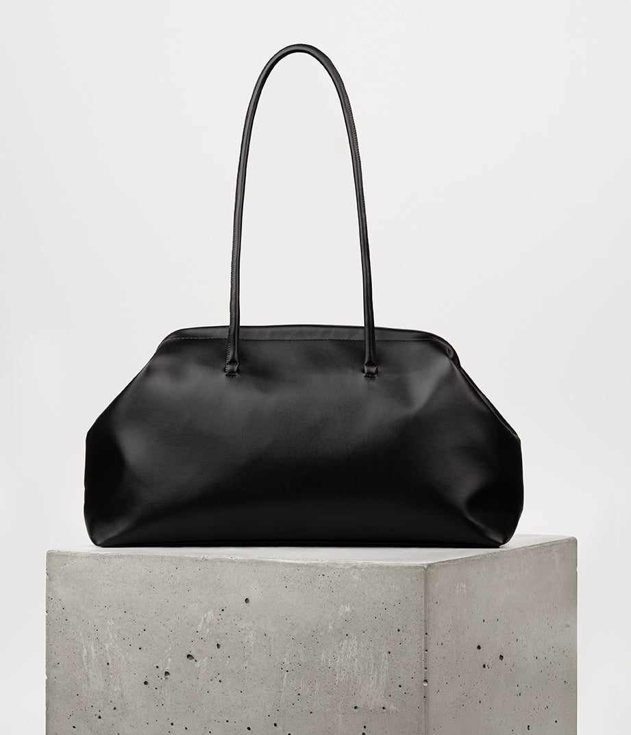 FLORENCE Vegan Satchel - UPPEAL™ | Color: Black - variant::black