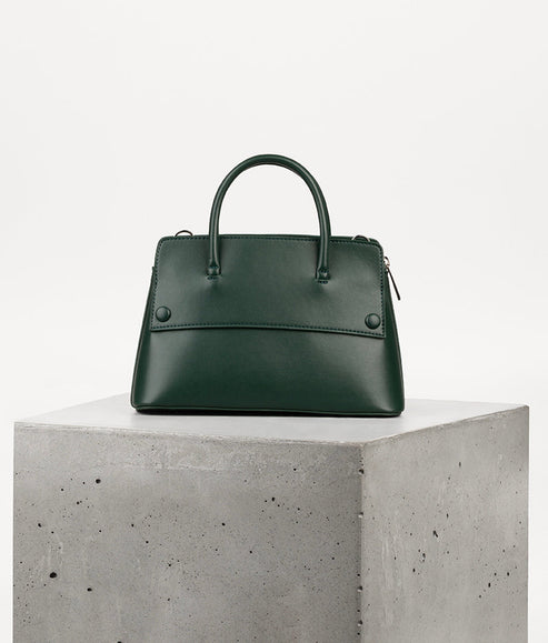 SILVA SM Small Vegan Satchel - UPPEAL™ | Color: Wreath - variant::wreath