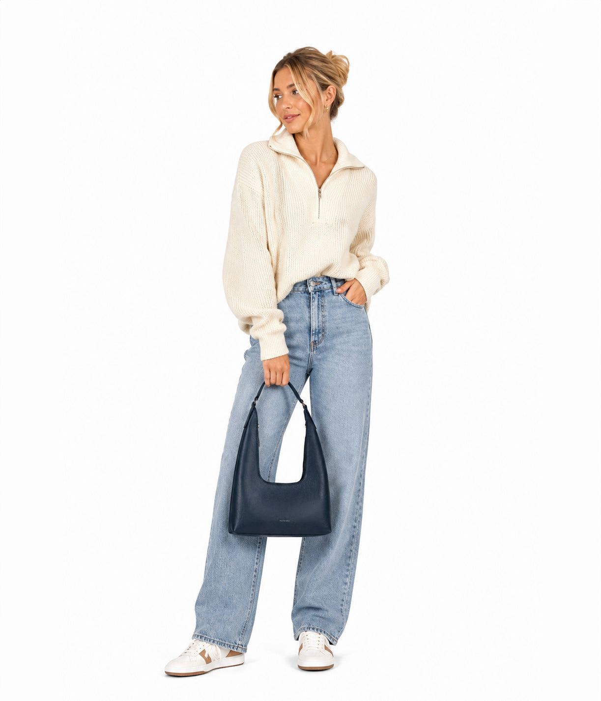 COCO Vegan Shoulder Bag | Color: Lunar - variant::lunar