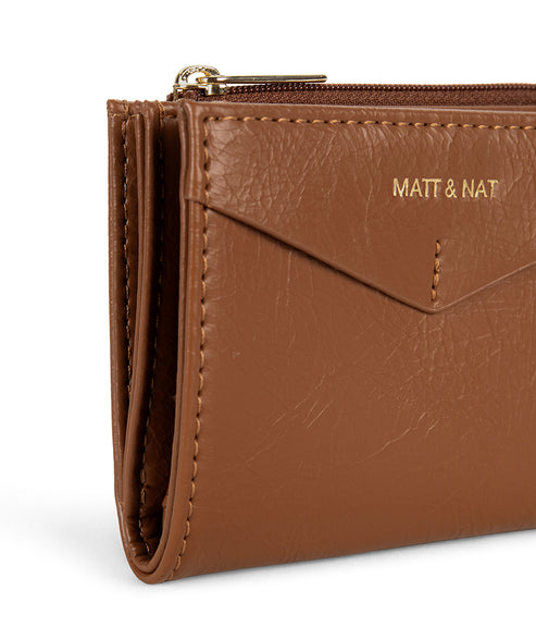 ROME SM Vegan Bifold Wallet - Theme | Color: Rust - variant::rust