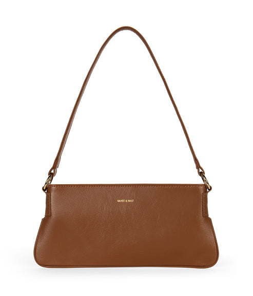 YVONNE Vegan Shoulder Bag – Theme | Color: Rust - variant::rust