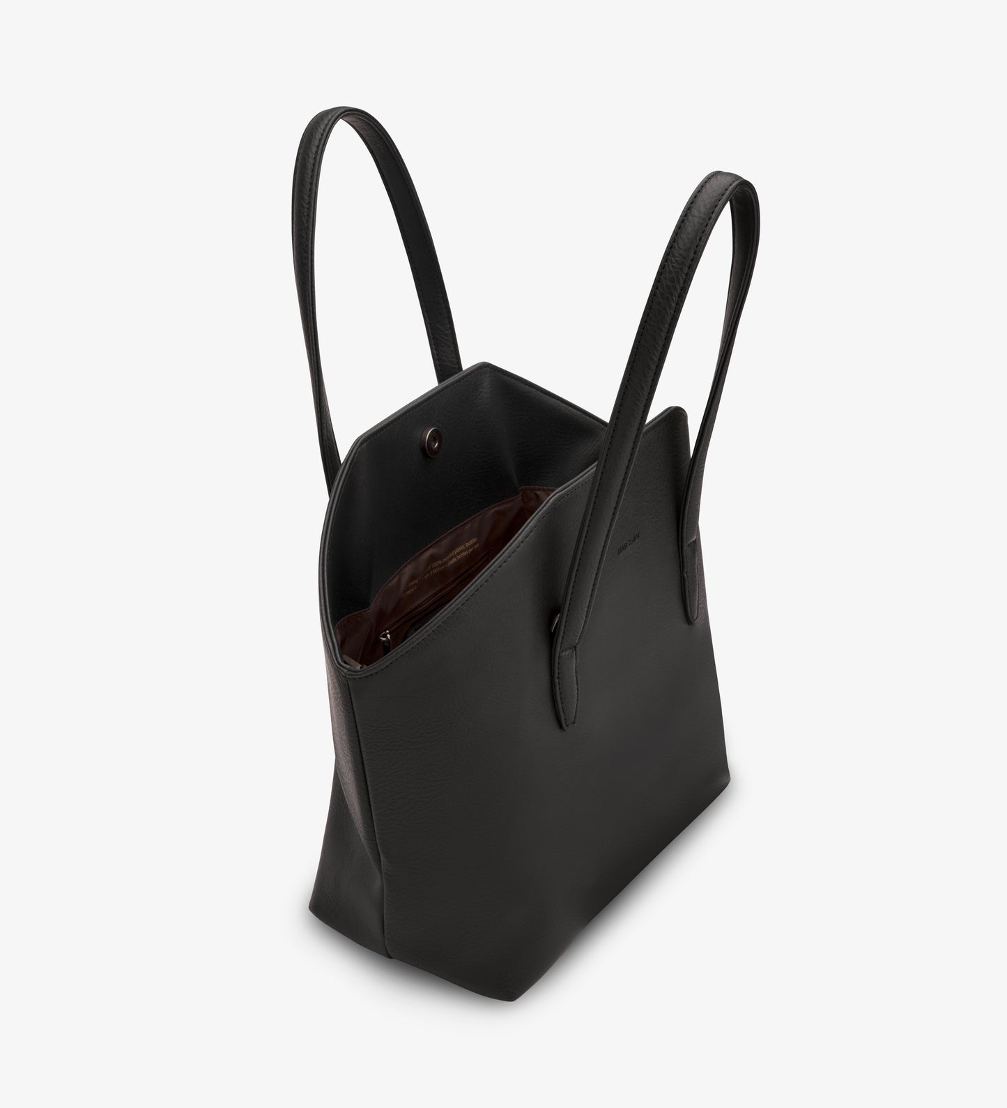Baxter Vegan Crossbody Tote Bag - Dwell | Color: Black - variant::black