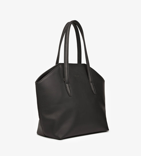 Baxter Vegan Crossbody Tote Bag - Dwell | Color: ink- variant::ink