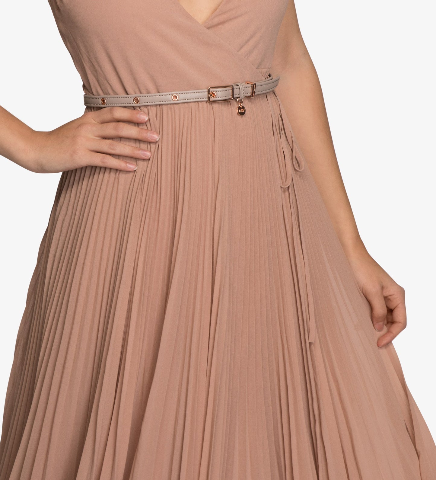 PENZA Women's Vegan Belt | Color: Black - variant::black