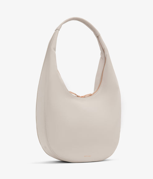 MAIKKI Vegan Hobo Bag - Loom | Color: Beige - variant::stone