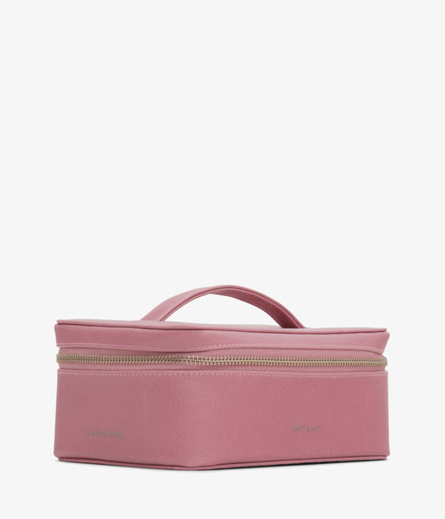 JULE Vegan Vanity Case - Vintage | Color: Pink - variant::berry