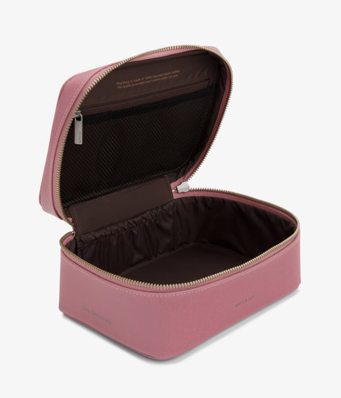 JULE Vegan Vanity Case - Vintage | Color: Pink - variant::berry