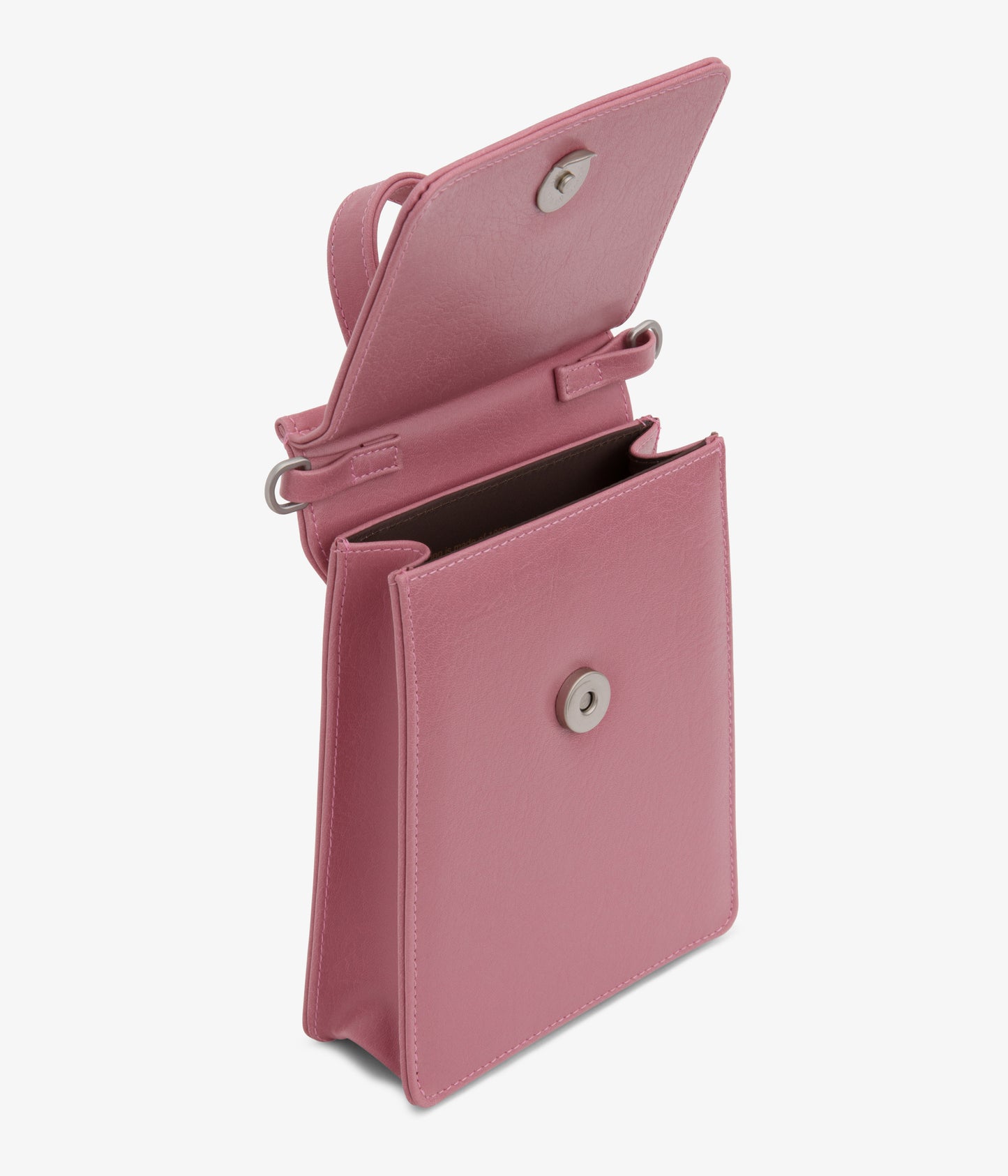 THESSA Vegan Crossbody Bag - Vintage | Color: pink- variant::berry