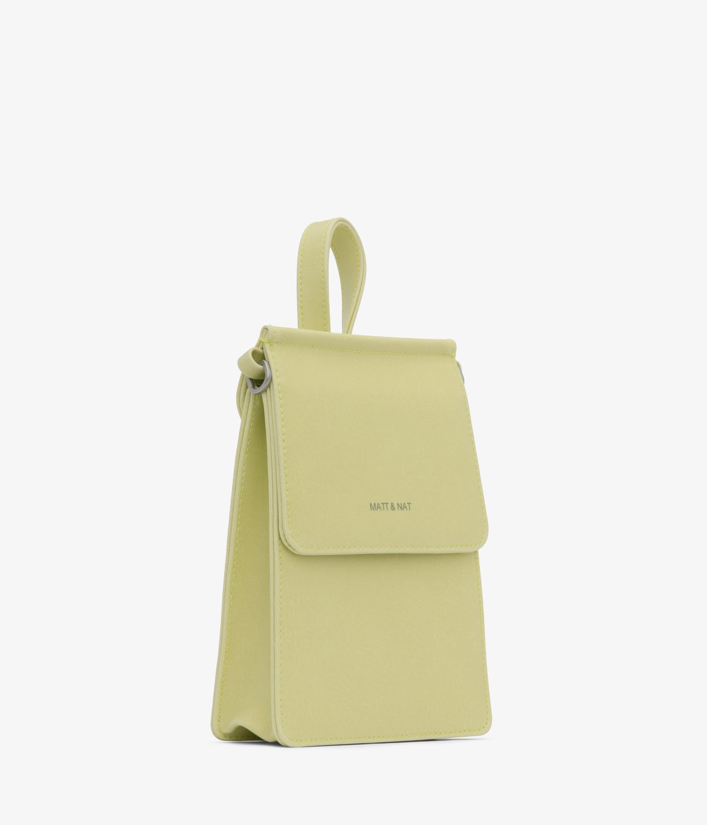 THESSA Vegan Crossbody Bag - Vintage | Color: green- variant::cactus