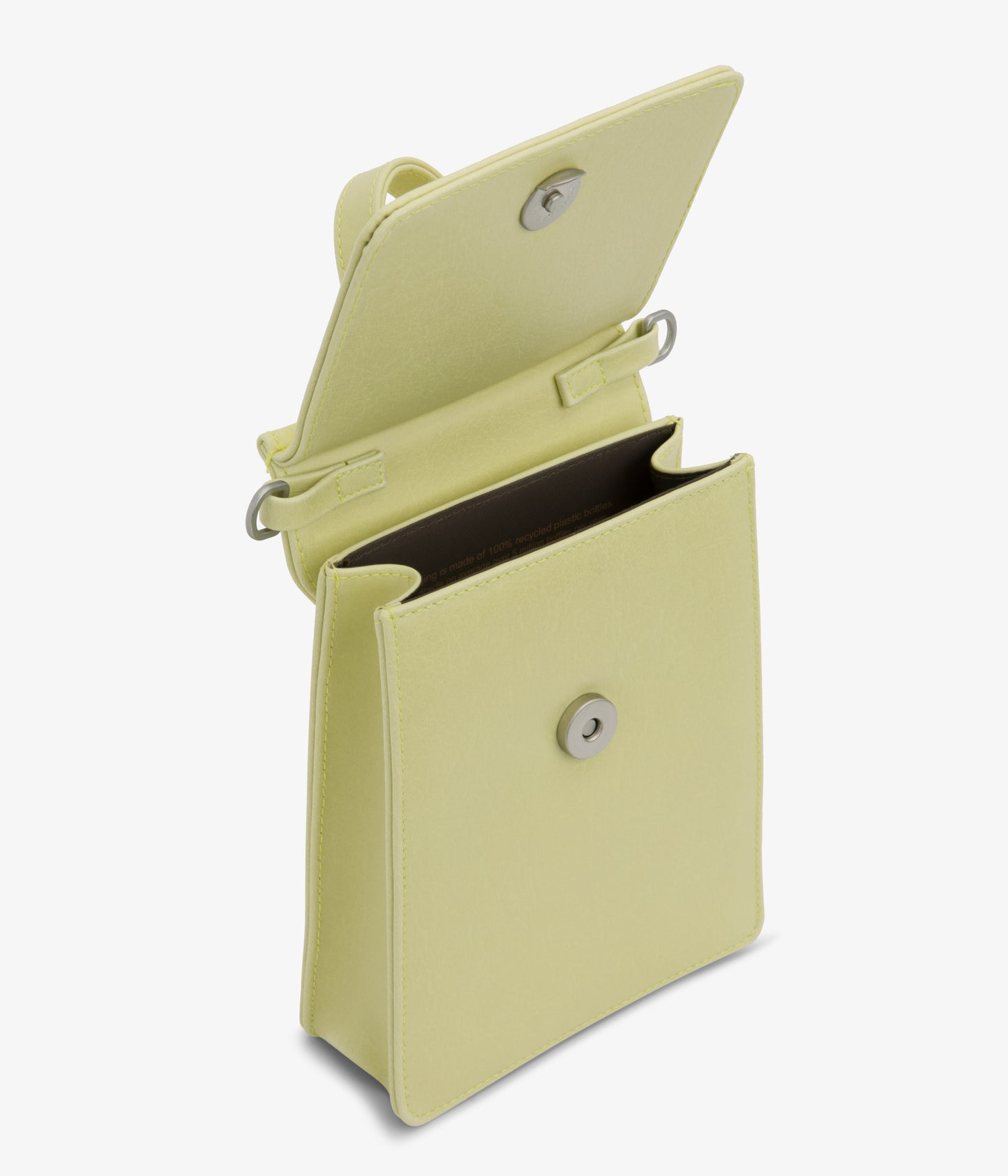 THESSA Vegan Crossbody Bag - Vintage | Color: green- variant::cactus