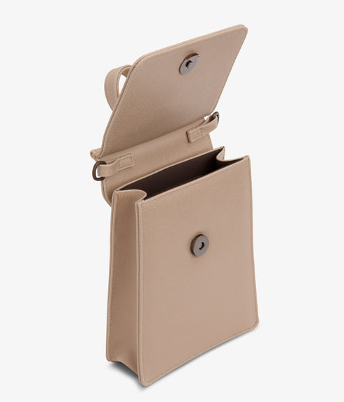 THESSA Vegan Crossbody Bag - Vintage | Color: beige- variant::frappe