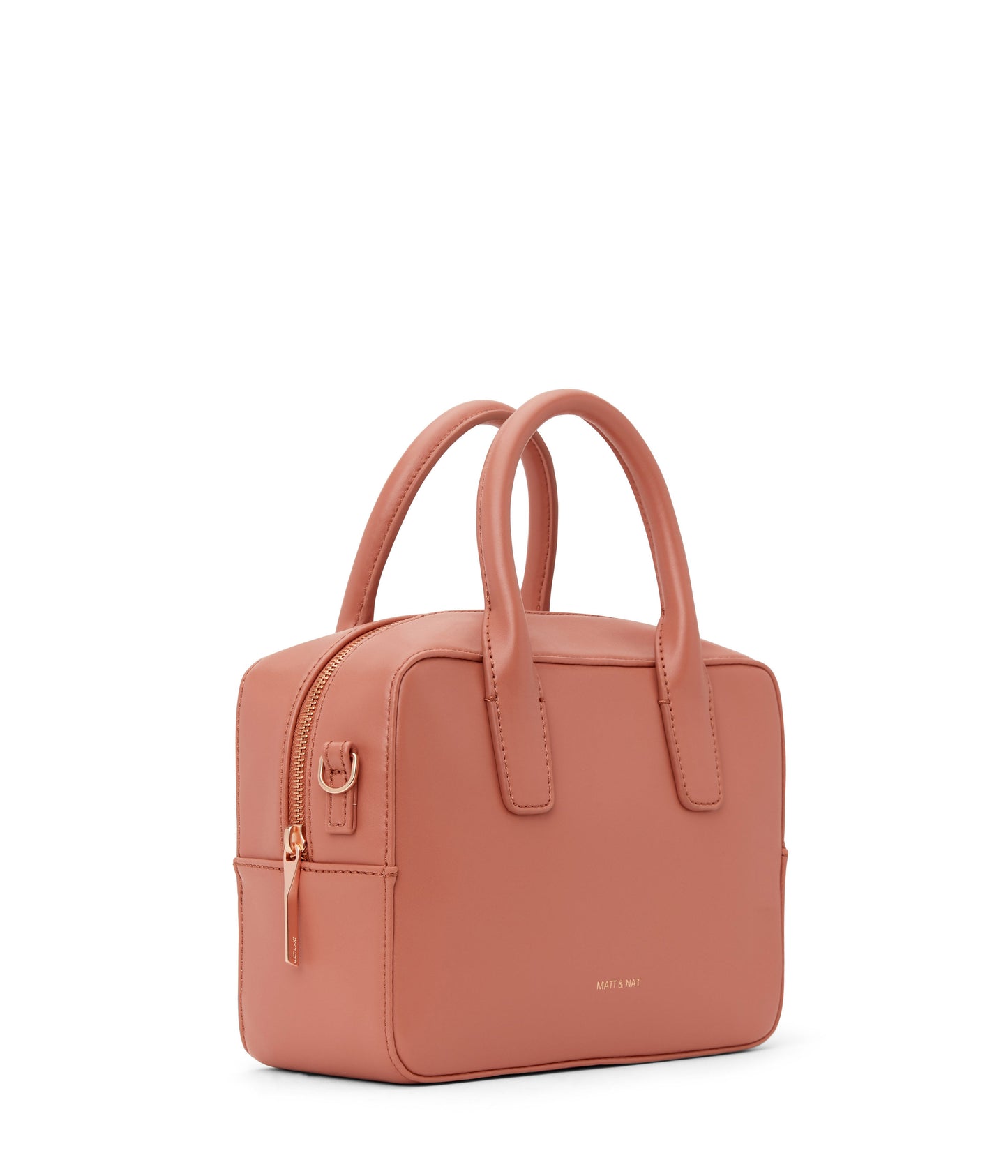 ARLIE Small Vegan Satchel - Loom | Color: Pink - variant::ombre