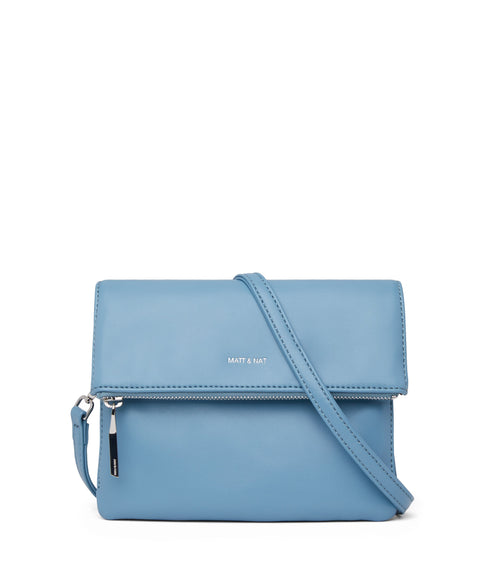 HILEY Vegan Crossbody Bag - Loom | Color: Blue - variant::liquid
