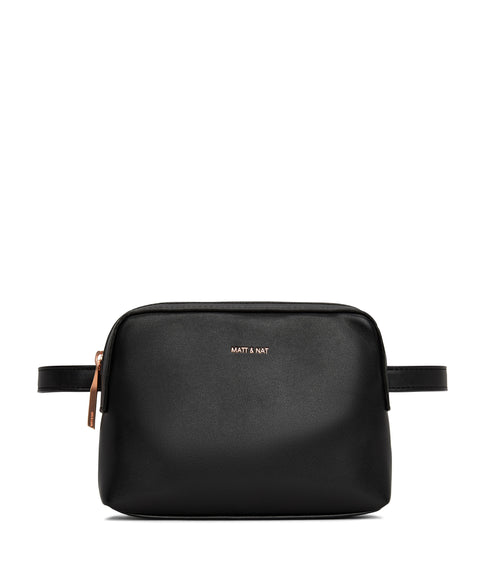 PARIS Vegan Belt Bag - Loom | Color: Black - variant::blackr