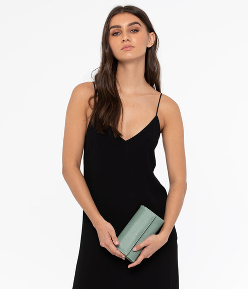 DREWMED Vegan Crossbody Bag - Vintage | Color: Green - variant::jade