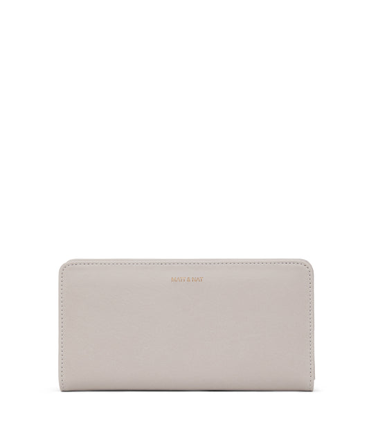 DUMA Vegan Wallet - Vintage | Color: Grey- variant:Pearl