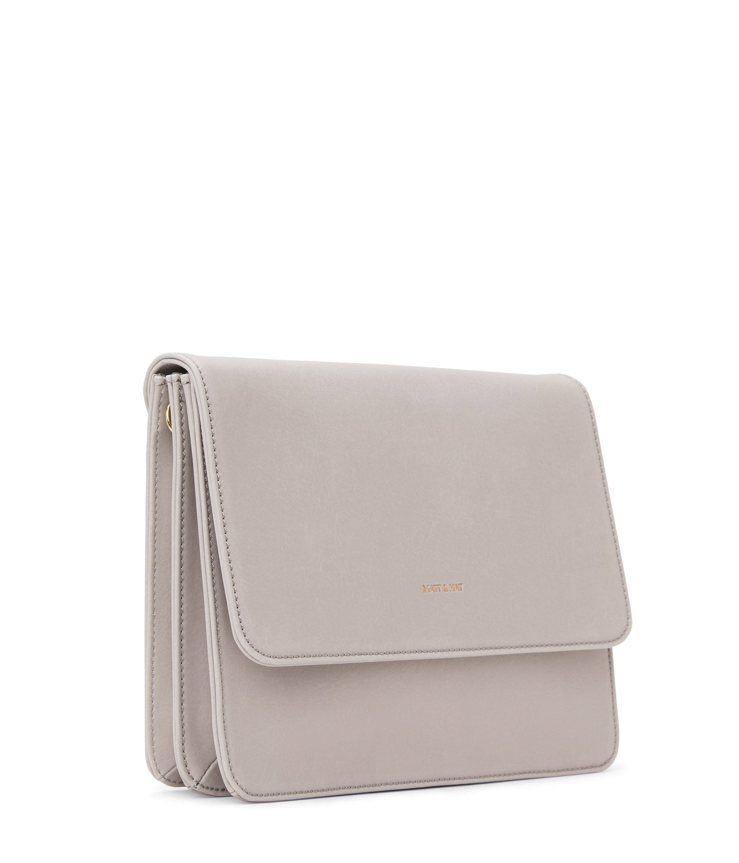 LYSA Vegan Crossbody Bag - Vintage | Color: Grey - variant::pearl
