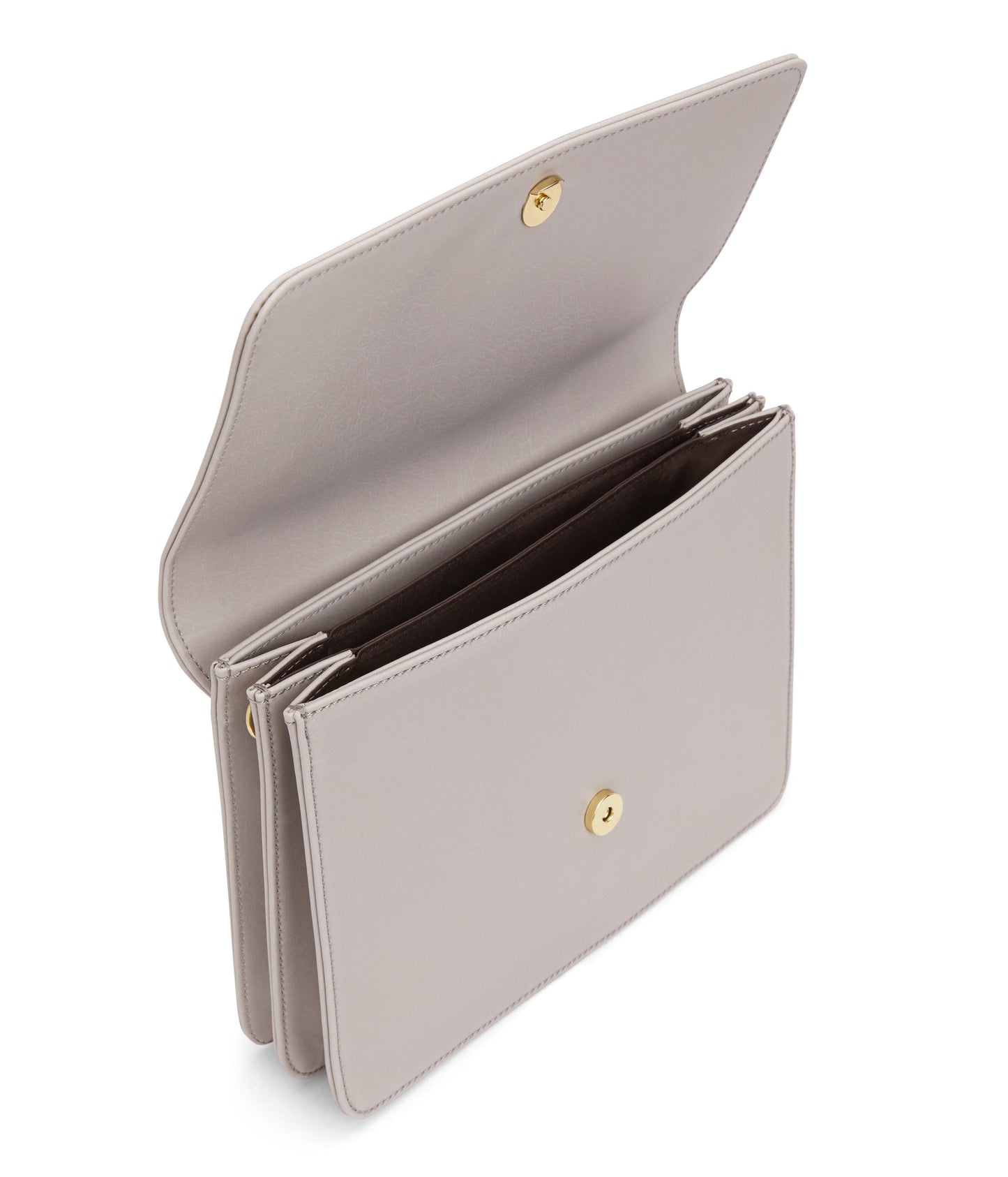 LYSA Vegan Crossbody Bag - Vintage | Color: Grey - variant::pearl