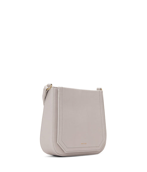 MARASM Small Vegan Crossbody Bag - Vintage | Color: Grey - variant::pearl