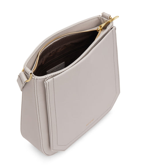 MARASM Small Vegan Crossbody Bag - Vintage | Color: Grey - variant::pearl