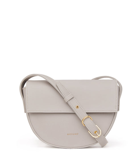 RITH Vegan Saddle Bag - Vintage | Color: Grey - variant::pearl
