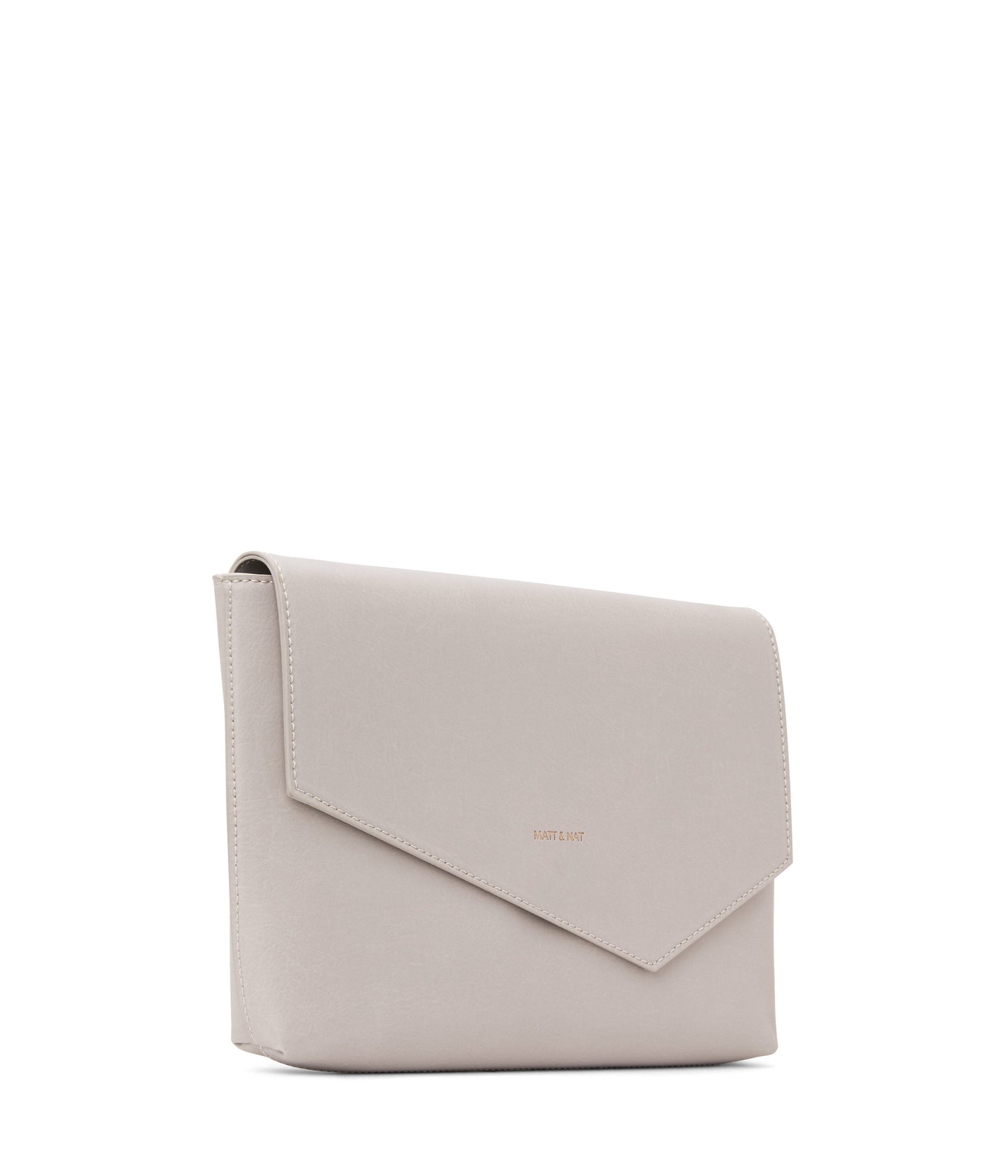 RIYA Vegan Clutch - Vintage | Color: Grey - variant::pearl