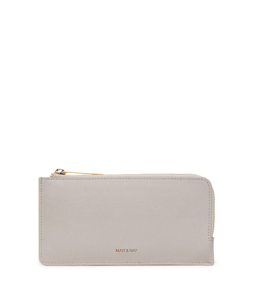 SEVA Vegan Wallet - Vintage | Color: grey- variant::pearl