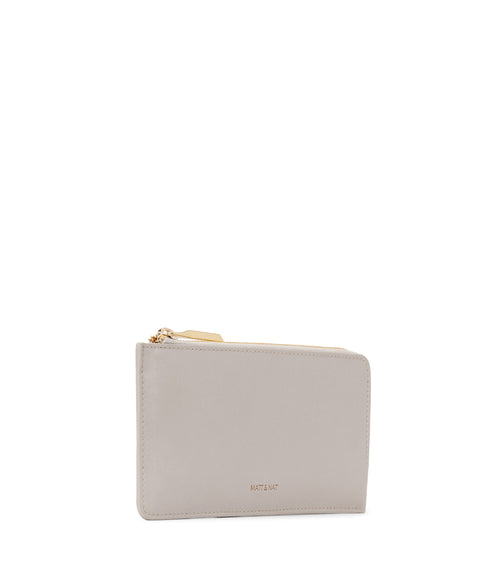SEVA Vegan Wallet - Vintage | Color: grey- variant::pearl