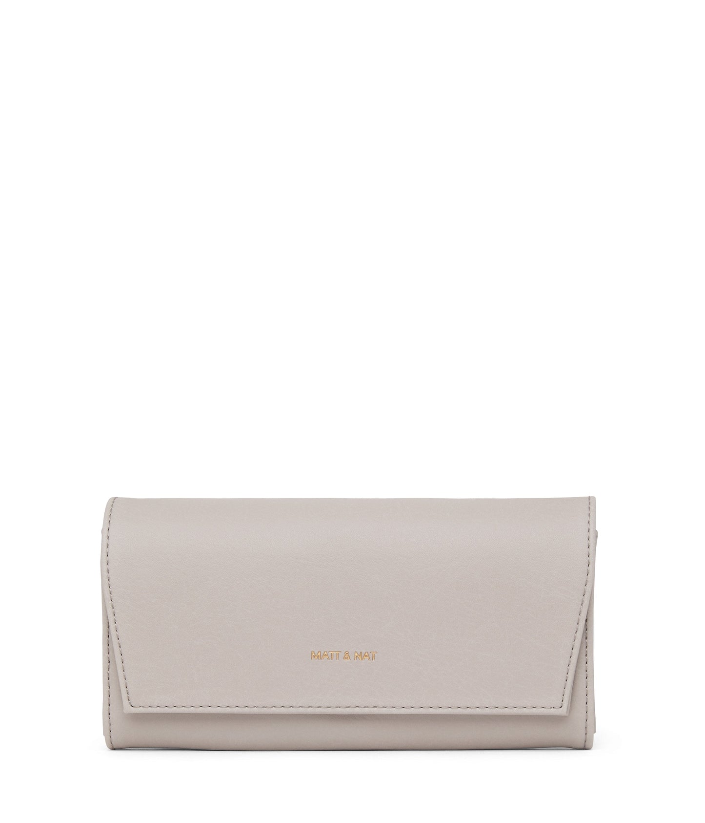 VERA Vegan Wallet - Vintage | Color: Grey - variant::pearl