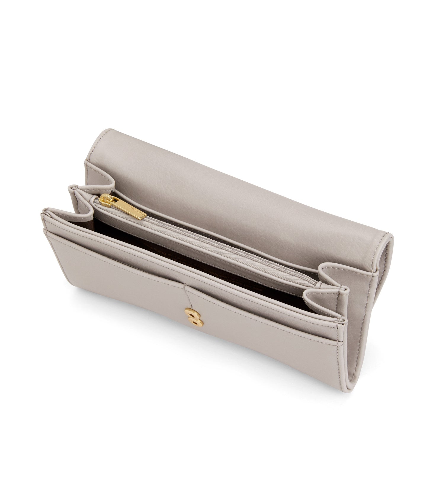 VERA Vegan Wallet - Vintage | Color: Grey - variant::pearl