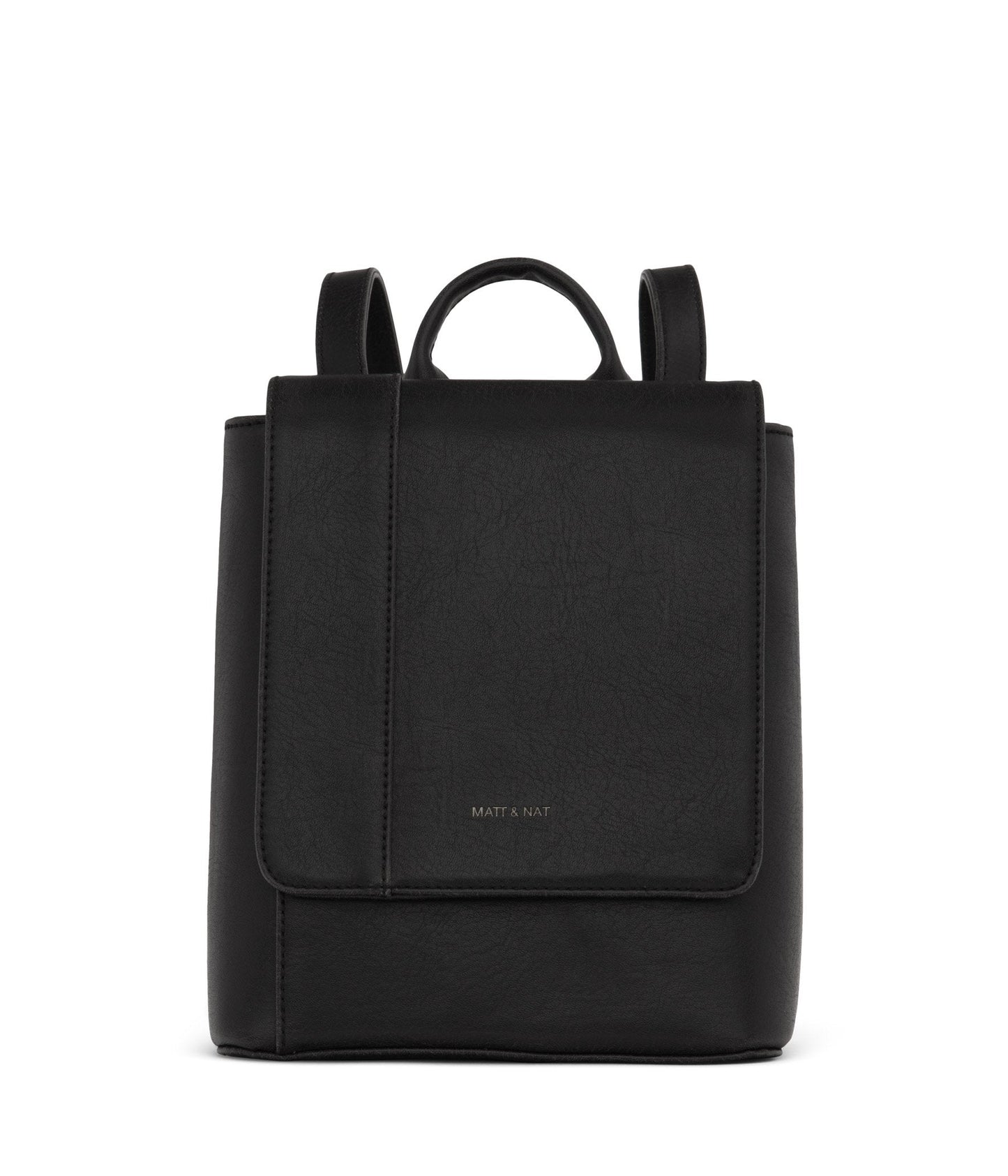 DEELY Vegan Mini Backpack - Vintage | Color: Black - variant::black