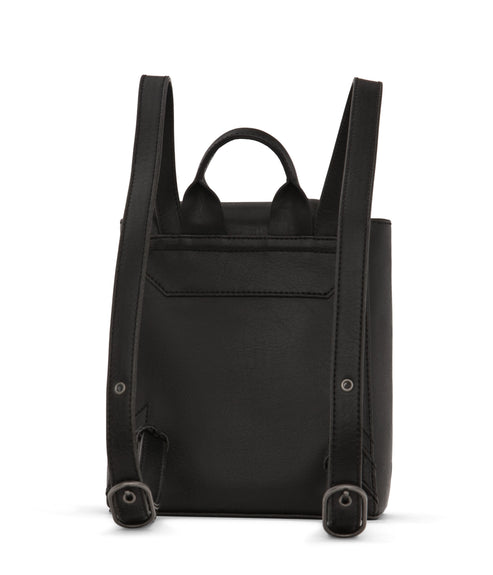 DEELY Vegan Mini Backpack - Vintage | Color: Black - variant::black