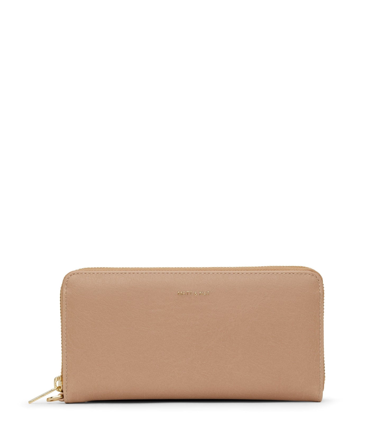 ELM Vegan Continental Wallet - Vintage | Color: Beige - variant::seed