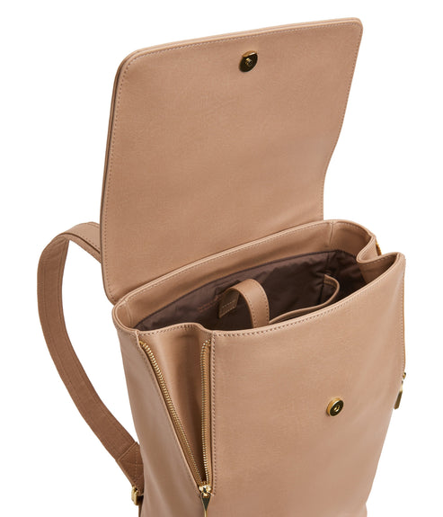 FABI Mini Vegan Backpack - Vintage | Color: Beige - variant::seed