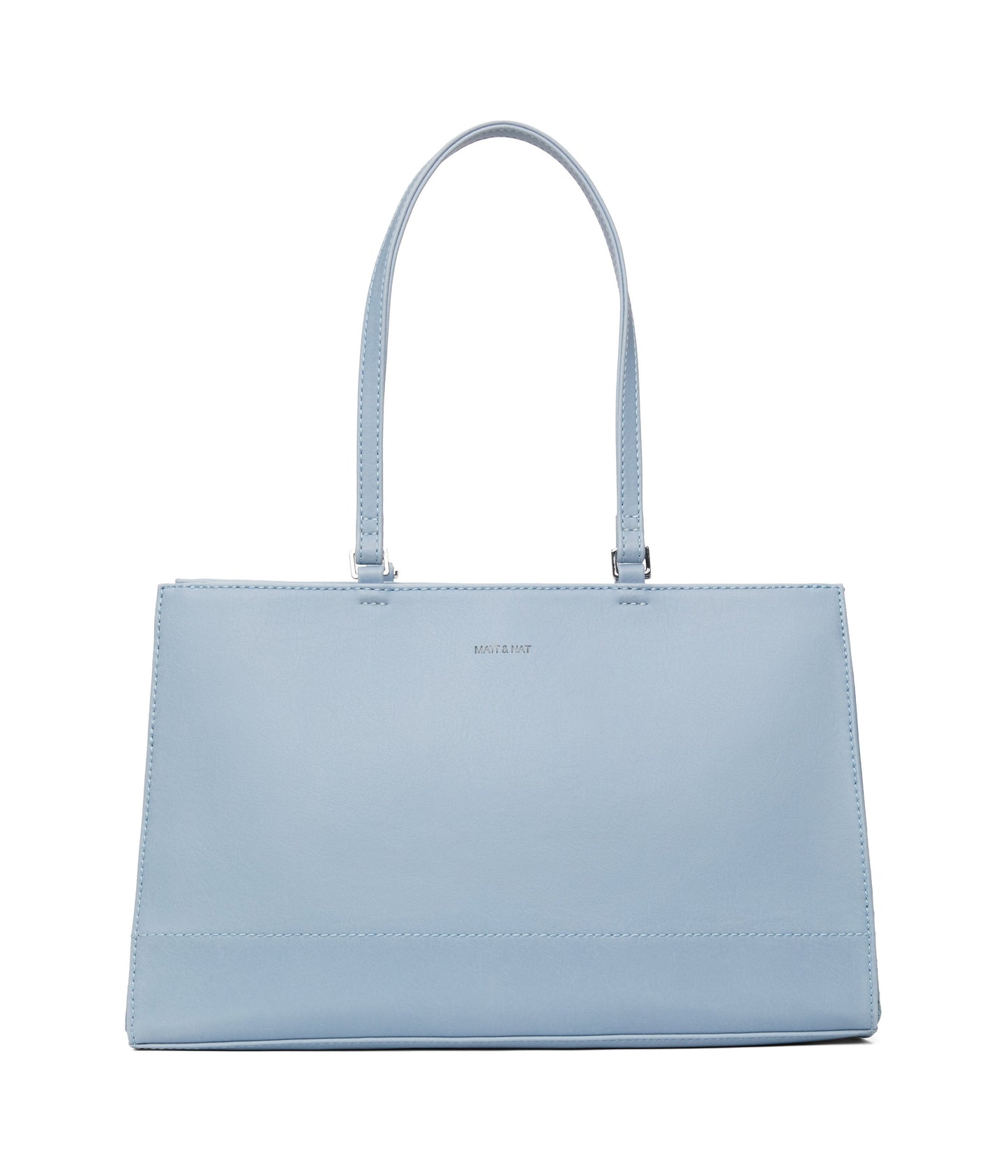 FORA Vegan Satchel - Vintage | Color: Blue - variant::breeze