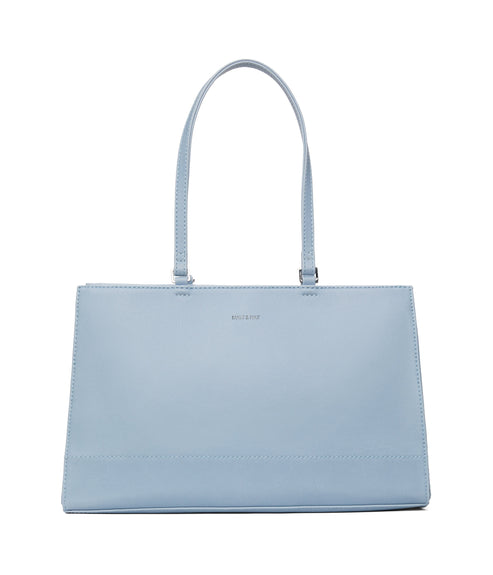 FORA Vegan Satchel - Vintage | Color: Blue - variant::breeze