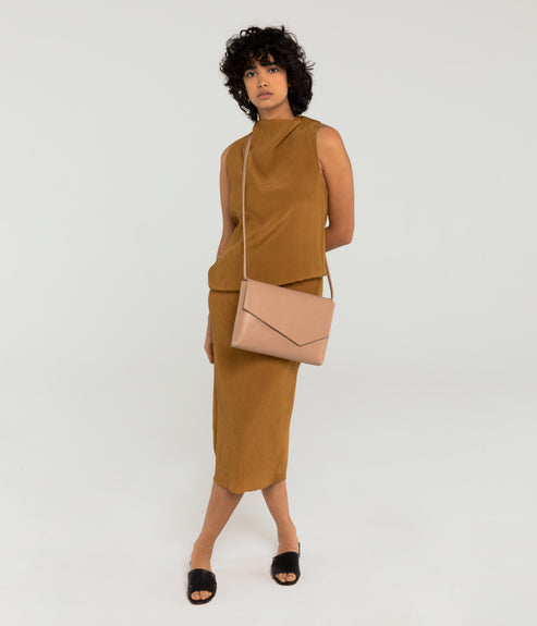 RIYA Vegan Clutch - Vintage | Color: Blue - variant::breeze