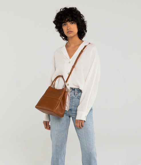 WILLASM Small Vegan Tote Bag - Vintage | Color: Beige - variant::seed