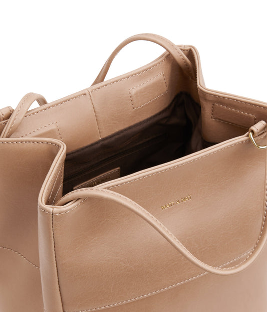 WILLASM Small Vegan Tote Bag - Vintage | Color: Beige - variant::seed