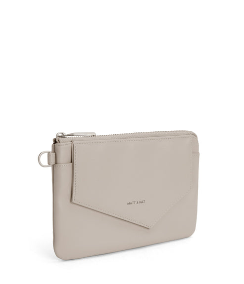 NIA SM Small Vegan Wallet - Arbor | Color: Beige - variant::shell