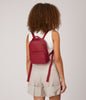 CAROSM Small Vegan Backpack - Loom | Color: Tan - variant::harvest