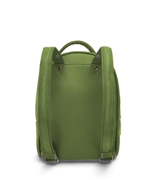 CAROSM Small Vegan Backpack - Loom | Color: Green - variant::parrot