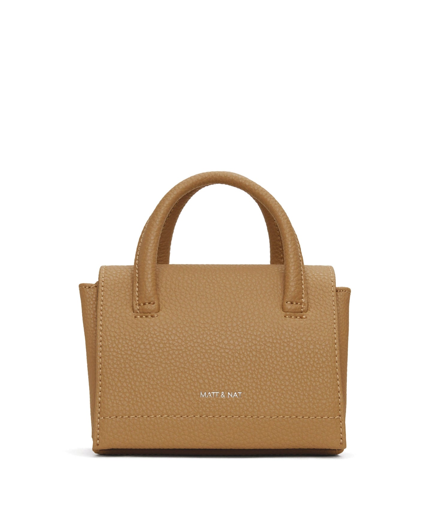 ADEL MICRO Vegan Satchel - Purity | Color: Beige - variant::scone
