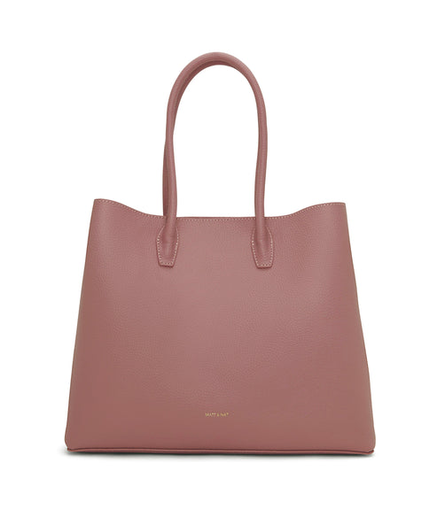 KRISTA Vegan Satchel - Purity | Color: Pink - variant::rose